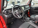 2019 Jeep Wrangler Unlimited Sahara 4x4 Black Interior