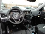 2019 Jeep Cherokee Latitude Plus 4x4 Black Interior