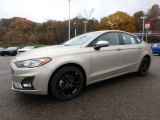 2019 Ford Fusion White Gold