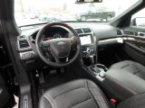 2019 Ford Explorer Platinum 4WD Medium Black Interior