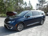 2019 Jazz Blue Pearl Chrysler Pacifica Touring L Plus #131338516