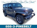 2019 Sting-Gray Jeep Wrangler Unlimited Sahara 4x4 #131338122