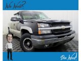 2004 Black Chevrolet Silverado 1500 LS Extended Cab 4x4 #131370724