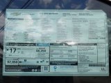 2019 Chevrolet Tahoe Premier 4WD Window Sticker