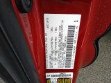2019 Tacoma Color Code for Barcelona Red Metallic - Color Code: 3R3