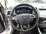 2019 Ford Edge Titanium AWD Steering Wheel