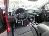2019 Kia Sportage SX Turbo AWD Black Interior