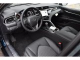 2019 Toyota Camry Hybrid LE Black Interior