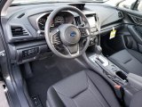 2019 Subaru Impreza 2.0i Premium 4-Door Black Interior
