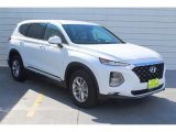 2019 Hyundai Santa Fe Quartz White