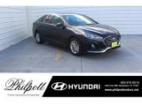 2019 Phantom Black Hyundai Sonata SE #131420438