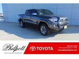 2019 Magnetic Gray Metallic Toyota Tacoma Limited Double Cab #131422967