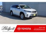 2019 Blizzard Pearl White Toyota Highlander Limited #131422959