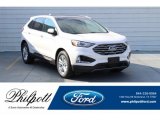 2019 White Platinum Ford Edge SEL #131422938