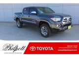 2019 Magnetic Gray Metallic Toyota Tacoma Limited Double Cab #131422968