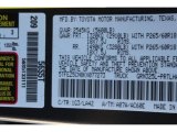 2019 Tacoma Color Code for Magnetic Gray Metallic - Color Code: 1G3