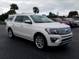 2019 Ford Expedition Platinum Max 4x4 Front 3/4 View