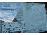 2019 Toyota Tacoma TRD Sport Double Cab 4x4 Window Sticker