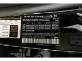 2019 GLS Color Code for Black - Color Code: 040