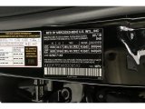 2019 GLS Color Code for Black - Color Code: 040