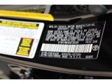 2019 Camry Color Code for Midnight Black Metallic - Color Code: 218