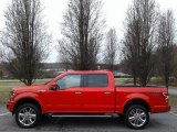 2018 Race Red Ford F150 Lariat SuperCrew 4x4 #131440444