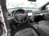 2019 Ford Explorer Limited 4WD Medium Black Interior