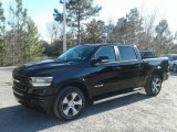 2019 Diamond Black Crystal Pearl Ram 1500 Laramie Crew Cab 4x4 #131465332