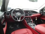 2019 Alfa Romeo Stelvio AWD Red Interior