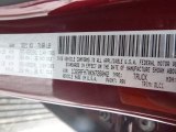 2019 1500 Color Code for Delmonico Red Pearl - Color Code: PRV