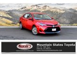 2019 Barcelona Red Metallic Toyota Corolla LE #131488065