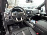 2019 Ford F150 Platinum SuperCrew 4x4 Black Interior