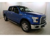 2015 Blue Flame Metallic Ford F150 XLT SuperCrew 4x4 #131514979
