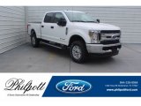 2019 Oxford White Ford F250 Super Duty XLT Crew Cab 4x4 #131544079