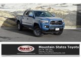 2019 Cavalry Blue Toyota Tacoma SR5 Double Cab 4x4 #131555441