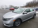 2019 Lunar Silver Metallic Honda Civic EX Sedan #131569644