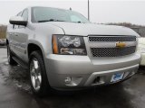 Sheer Silver Metallic Chevrolet Suburban in 2010