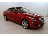 2015 Red Obsession Tintcoat Cadillac CTS 2.0T Luxury AWD Sedan #131569748