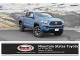2019 Cavalry Blue Toyota Tacoma TRD Off-Road Double Cab 4x4 #131569455