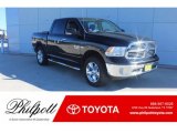 2017 Brilliant Black Crystal Pearl Ram 1500 Big Horn Crew Cab 4x4 #131593678