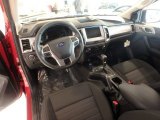 2019 Ford Ranger XLT SuperCrew 4x4 Ebony Interior