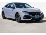 2019 Sonic Gray Pearl Honda Civic EX Hatchback #131634865