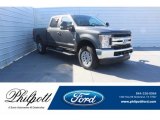 2019 Magnetic Ford F250 Super Duty XLT Crew Cab 4x4 #131643528