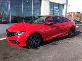 2019 Honda Civic Sport Coupe Front 3/4 View