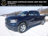 2019 Patriot Blue Pearl Ram 1500 Big Horn Crew Cab 4x4 #131643451