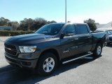 2019 Granite Crystal Metallic Ram 1500 Big Horn Crew Cab 4x4 #131643620