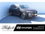 2019 Twilight Black Hyundai Santa Fe Limited #131662764