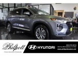 2019 Machine Gray Hyundai Santa Fe SEL Plus #131662763