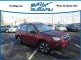 2017 Venetian Red Pearl Subaru Forester 2.5i #131732366