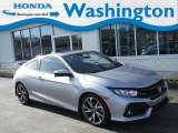 2018 Lunar Silver Metallic Honda Civic Si Coupe #131732246